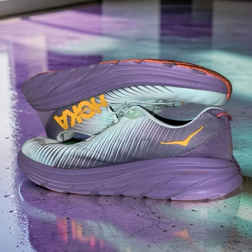 Women’s Hoka Rincon 3 Violet Ice Running Sneaker Shoes Size 11 B - Picture 3 of 10